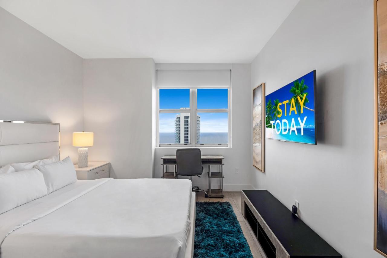 Hyde Beach House - Millionaire 2 Bd 2 Ba Apt, Direct Ocean View, 5 Min Walk To Ocean Голливуд Экстерьер фото